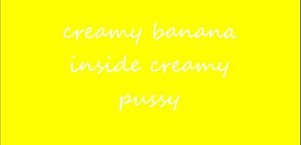  Ginger Paris Creamy Banana In Creamy Pussy